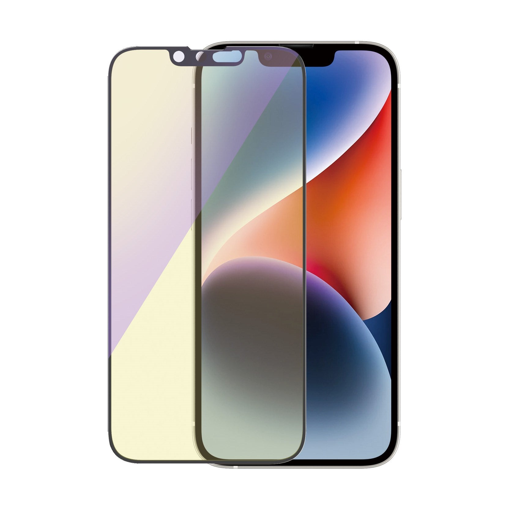 PanzerGlass® Anti-blue light Displayschutz iPhone 14 | 13 | 13 Pro | Ultra-Wide Fit m. EasyAligner